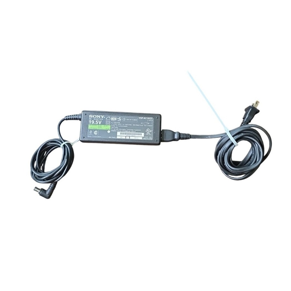 ✅ Genuine Sony OEM Power Supply AC Adapter 19.5V VGP-AC19V19 Cord Laptop Vaio F3
